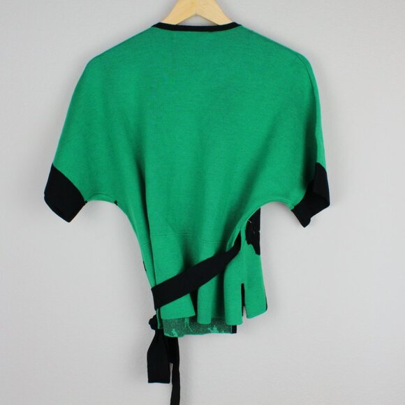 NWT Diane von Furstenberg DVF Wrap Top Cardigan for Office to Evening - Picture 7 of 14